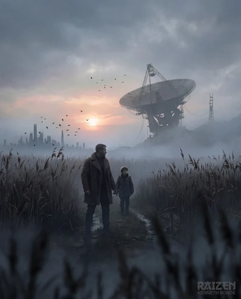 Journey visual development image by Kenneth Bonde.